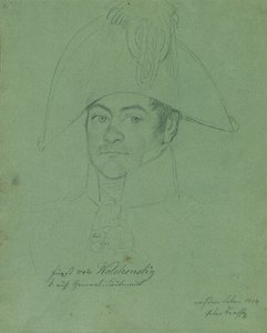 Fürst Pyotr Mikhaylovich Volkonsky 1776-1852, 1814 von Johann Peter Krafft