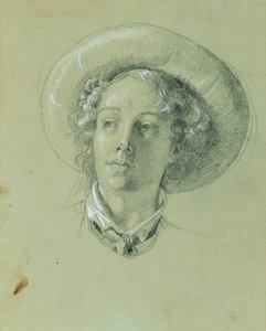 Studie zu "Hermann und Dorothea im Weinberg" von Johann Peter Krafft