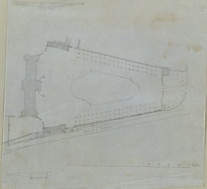 Studie zum Oberen Belvedere