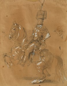 Theodor Aron de Bistra zu Pferd von Johann Peter Krafft