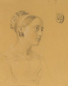 Weibliche Studie zum "Einzug nach dem Pariser Frieden" von Johann Peter Krafft
