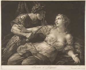 Tarquin und Lucretia, 1792 von Johann Peter Pichler
