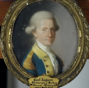 Carl August, Großherzog von Sachsen-Weimar-Eisenach, 1780 von Johann Philipp Bach