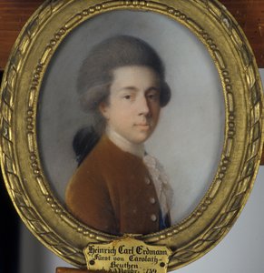 Heinrich Carl Erdmann, Fürst von Carolath-Beuthen von Johann Philipp Bach