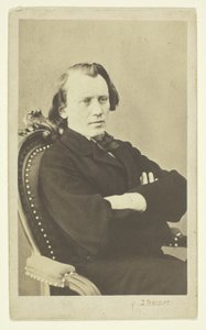 Porträt von Brahms von Johann Reiner