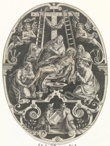 Beweinung Christi von Johann Sadeler (I)