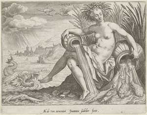 Wasser von Johann Sadeler (I)