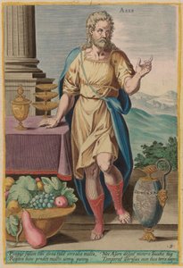 Aser, um 1585 von Johann Sadeler I