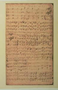 Autographes Manuskript, Kantate BWV 180 