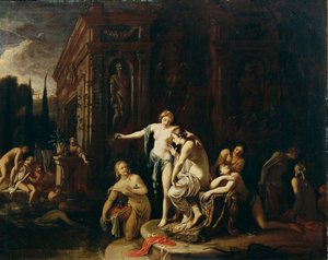 Diana und Kallisto im Bade