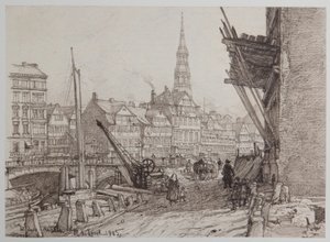 Auf Steinwerder 21-05-1882 von Johann Theobald Riefesell