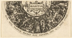 Geiz von Johann Theodor de Bry
