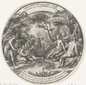 Diana entdeckt die Schwangerschaft von Callisto von Johann Theodor de Bry