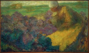Frau auf dem Feld