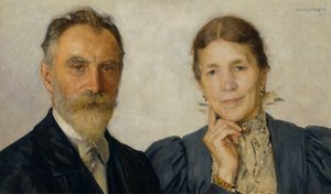 Die Eltern des Künstlers