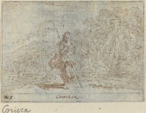 Corisca, 1640 von Johann Wilhelm Baur