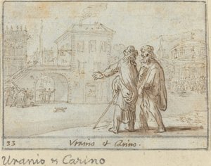 Uranio und Carino von Johann Wilhelm Baur