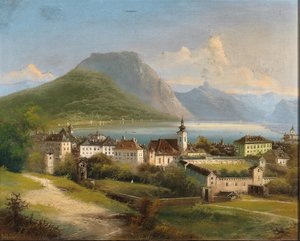 Blick auf Gmunden