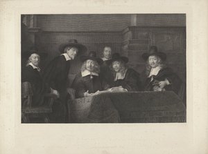 Die Vorsteher der Tuchmacherzunft von Johann Wilhelm Kaiser (I)