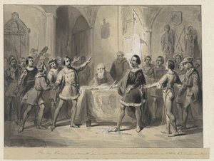 Herzog Wilhelm verbündet sich mit den holländischen Edlen und Städten von Johann Wilhelm Kaiser (I)
