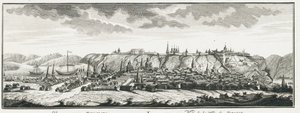 Ansicht von Tobolsk, ca. 1735