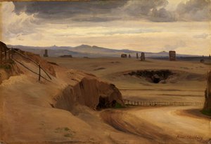 Partie aus der Römischen Campagna von Johann Wilhelm Schirmer