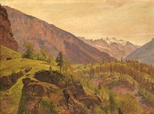 Schweizer Gebirgslandschaft von Johann Wilhelm Schirmer