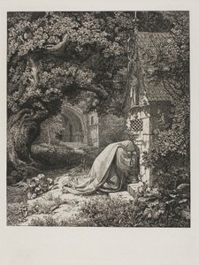 Die betende Nonne von Johann Wilhelm Schirmer
