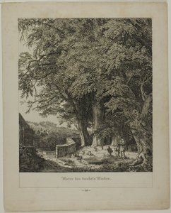 Unter dem schattigen Lindenbaum von Johann Wilhelm Schirmer