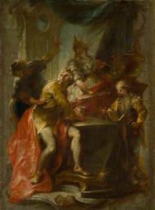 Die Ermordung von König Edward, dem Märtyrer, um 1750