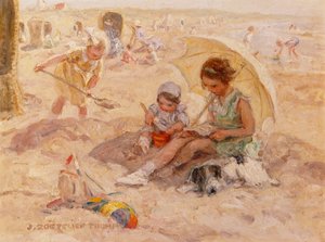 Strandvergnügen von Johann Zoetelief Tromp