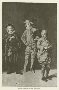 David Garrick als Abel Drugger von Johan Joseph Zoffany