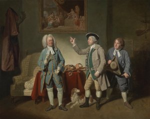 Edward Shuter, John Beard und John Dunstall in Isaac Bickerstaffes 