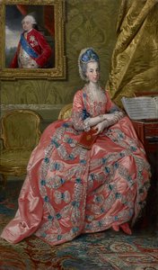 Porträt der Erzherzogin Maria Amalia von Österreich, Herzogin von Parma, ca. 1778