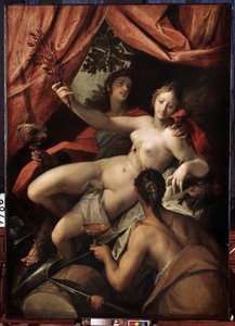 Allegorie des Friedens, der Kunst und des Überflusses von Johann or Hans von Aachen