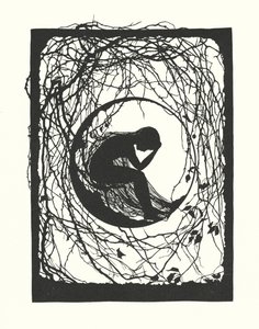 Johanna Beckmann Silhouette von Johanna Beckmann