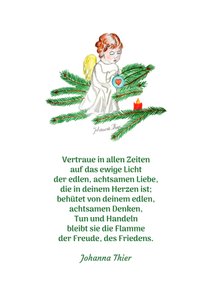 Beschützendes Engerl von Johanna Thier
