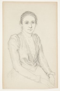 Porträt von Susette Holten von Johanne Krebs