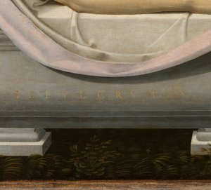 Beweinung (Detail) von Johannes (fl.16th century) Hispanus
