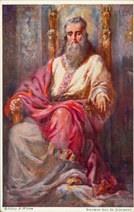 Salomo spricht Recht von Johannes Adolf Tillack