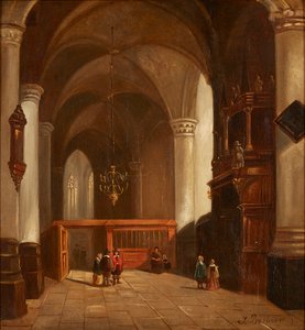 Kircheninneres von Johannes Bosboom