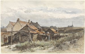 Fischerhäuser in Scheveningen