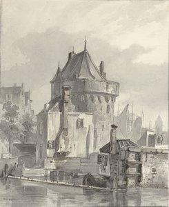 Ansicht des Hoofdtoren in Hoorn