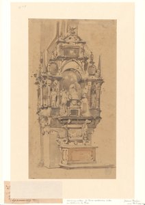 Das Allerheiligenaltar in der Kathedrale von Trier