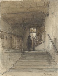 Treppenhaus von Johannes Bosboom