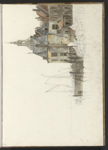 Kai bei der Groothoofdspoort in Dordrecht von Johannes Christiaan Schotel