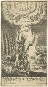 Frau wird in den Himmel aufgenommen von Johannes Drappentier (voor 1669 na 1713)