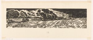 Bandjir von Johannes Frederik Engelbert ten Klooster (signed by artist)