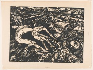 Die Fischer von Johannes Frederik Engelbert ten Klooster (signed by artist)