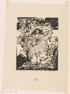 Hindutänzerin von Johannes Frederik Engelbert ten Klooster (signed by artist)